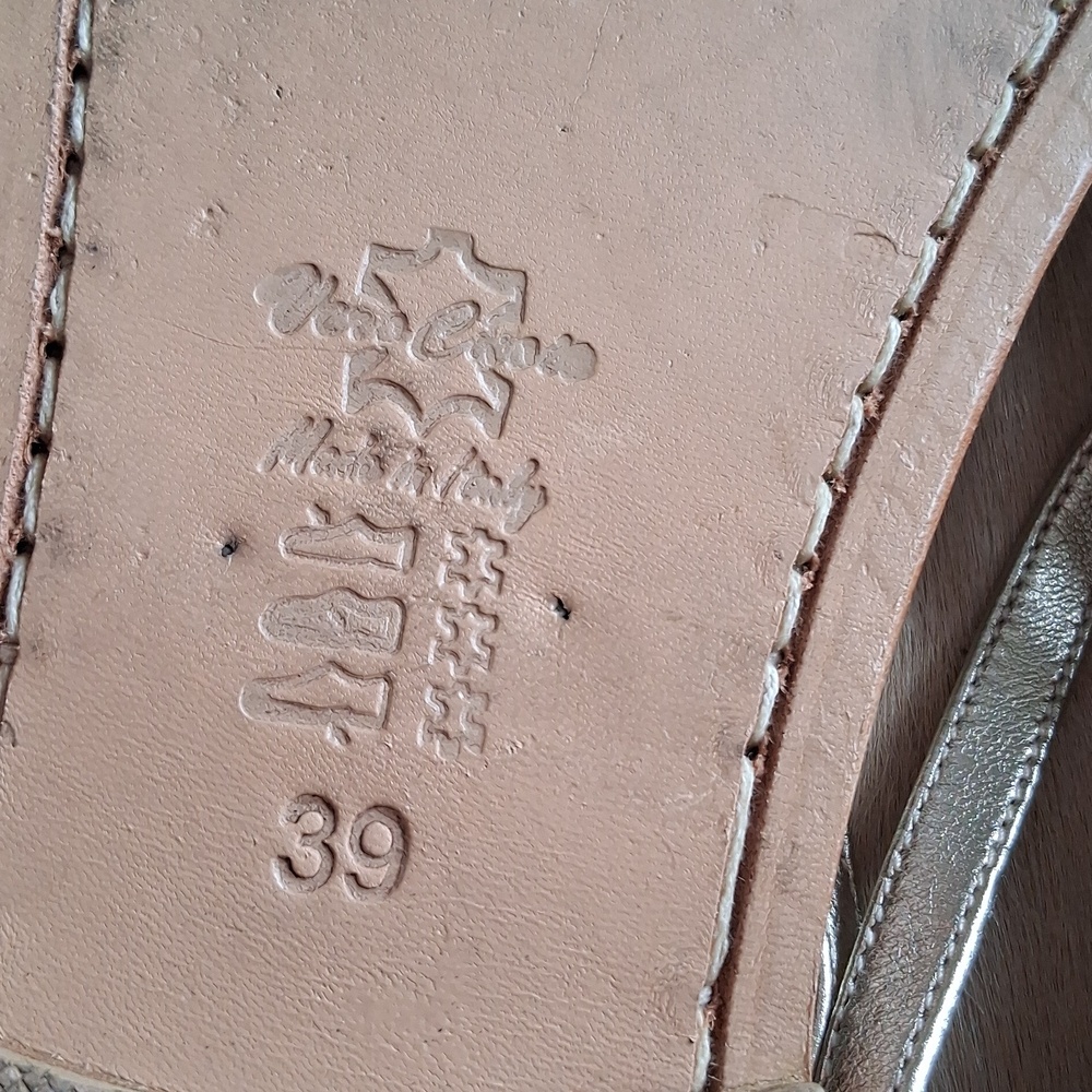 Handmade Caprese Capri Sandals Made In Italy - Picture 10 of 14